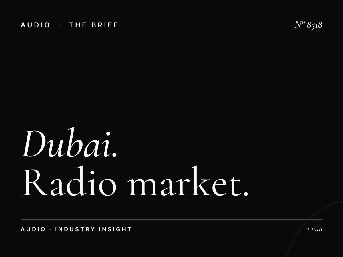 Dubai Radio 93 Competition: Radio Market Positioning