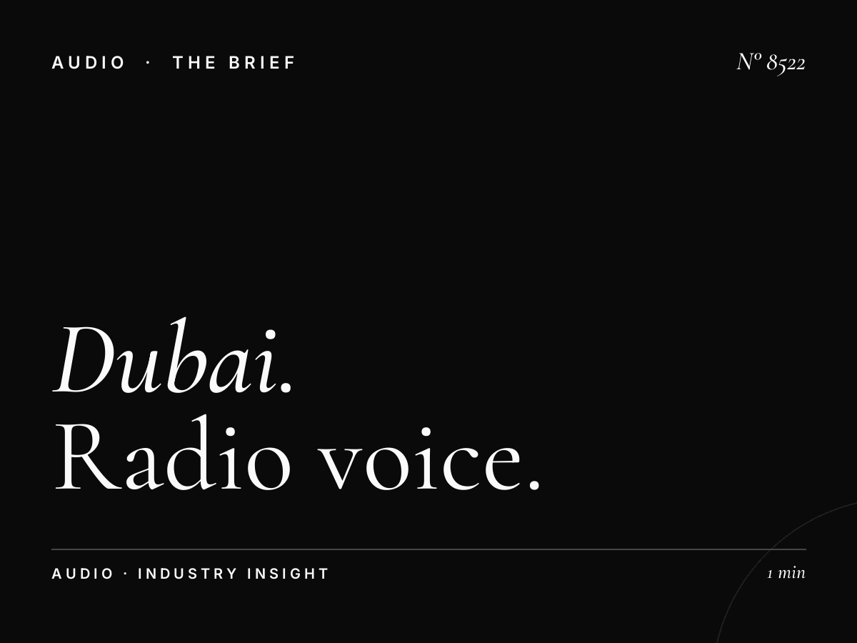 Dubai Radio 93 Voice Over: Radio Voice Talent Options