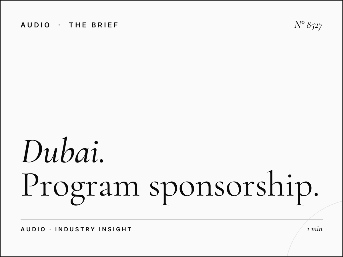 Dubai Radio 93 Sponsorship: Program Sponsorship Opportunities