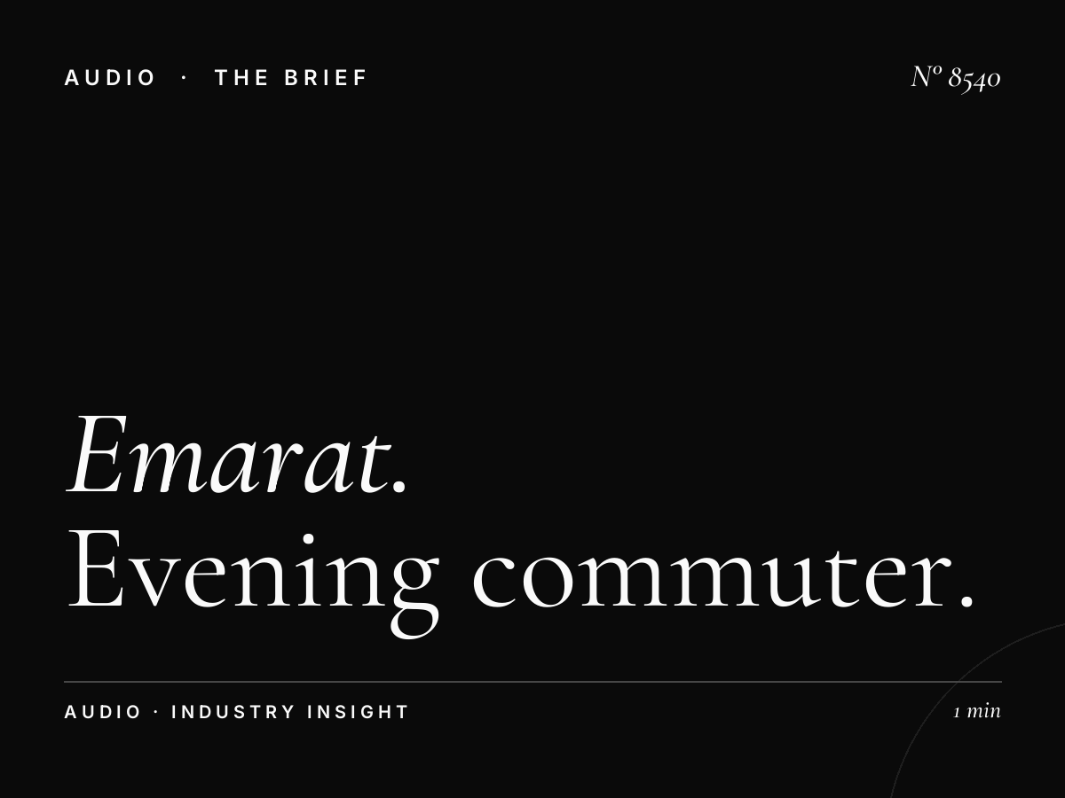 Emarat FM Drive Time: Evening Commuter Advertising