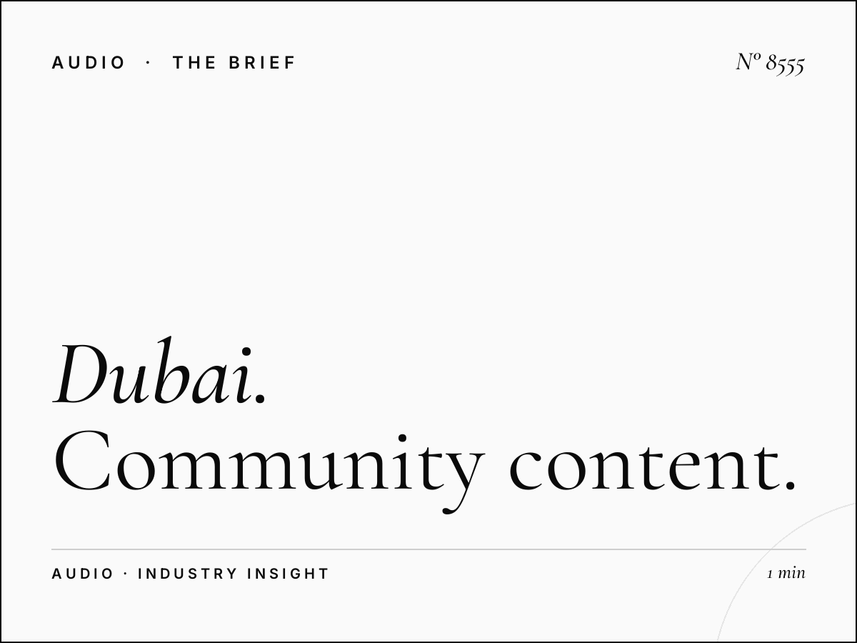 Dubai Radio 93 Local Content: Dubai Community Content