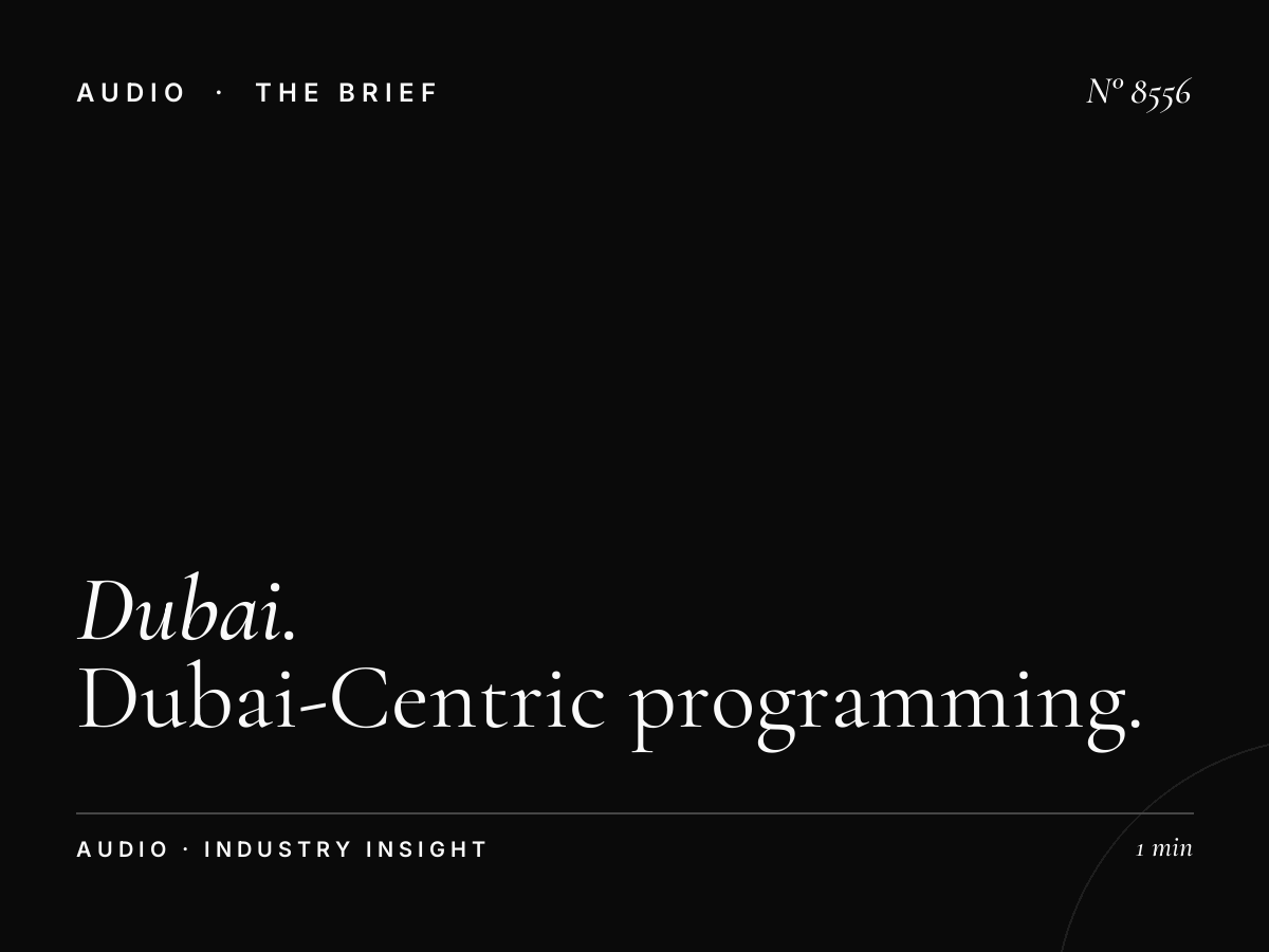 Dubai Radio 93 Dubai Focus: Dubai-Centric Programming