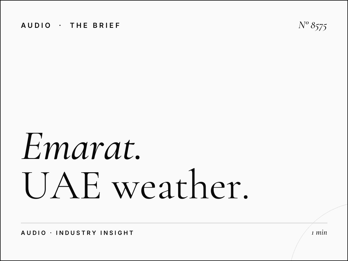 Emarat FM Weather Updates: UAE Weather Arabic Programming
