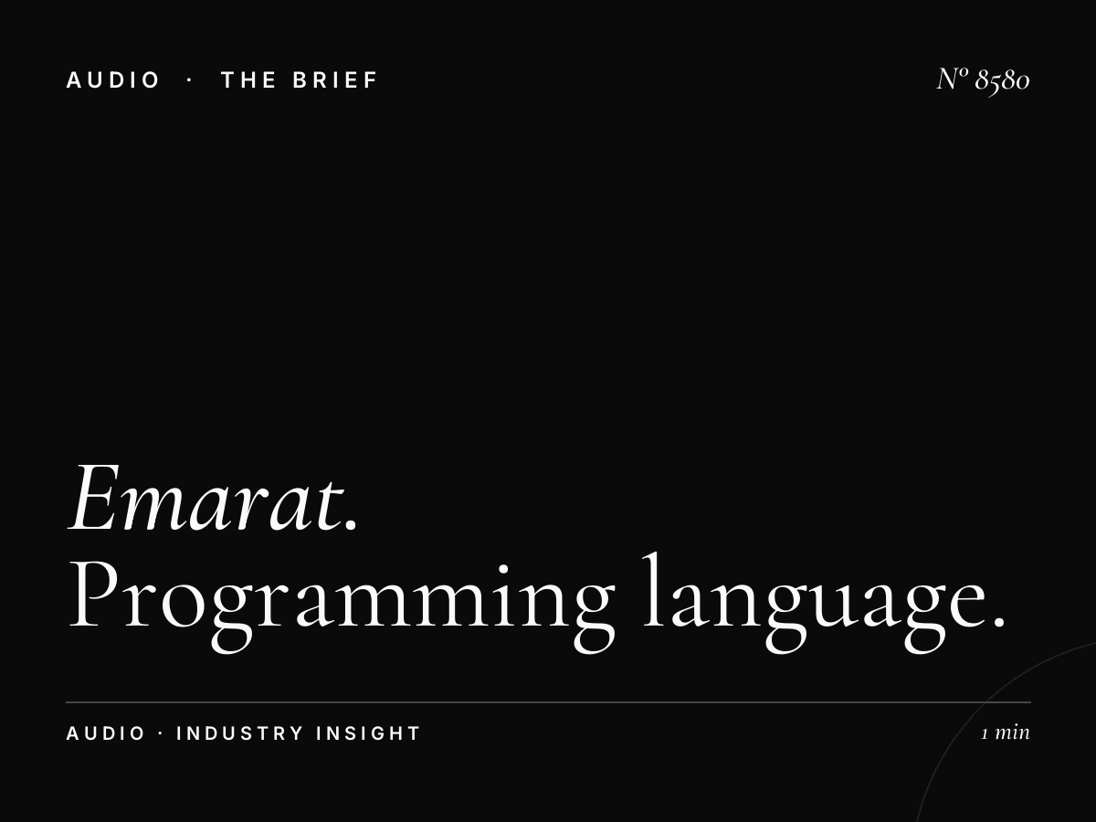 Emarat FM Arabic Content: Programming Language Strategy