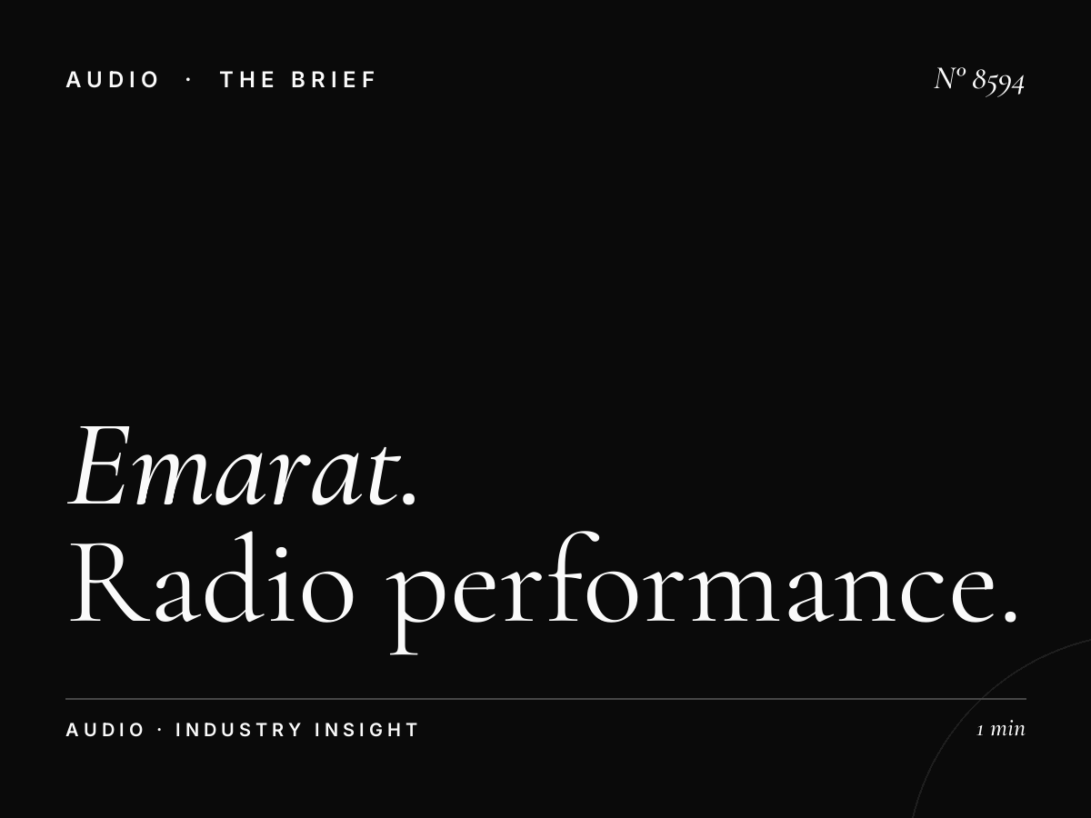 Emarat FM ROI: Radio Performance Measurement