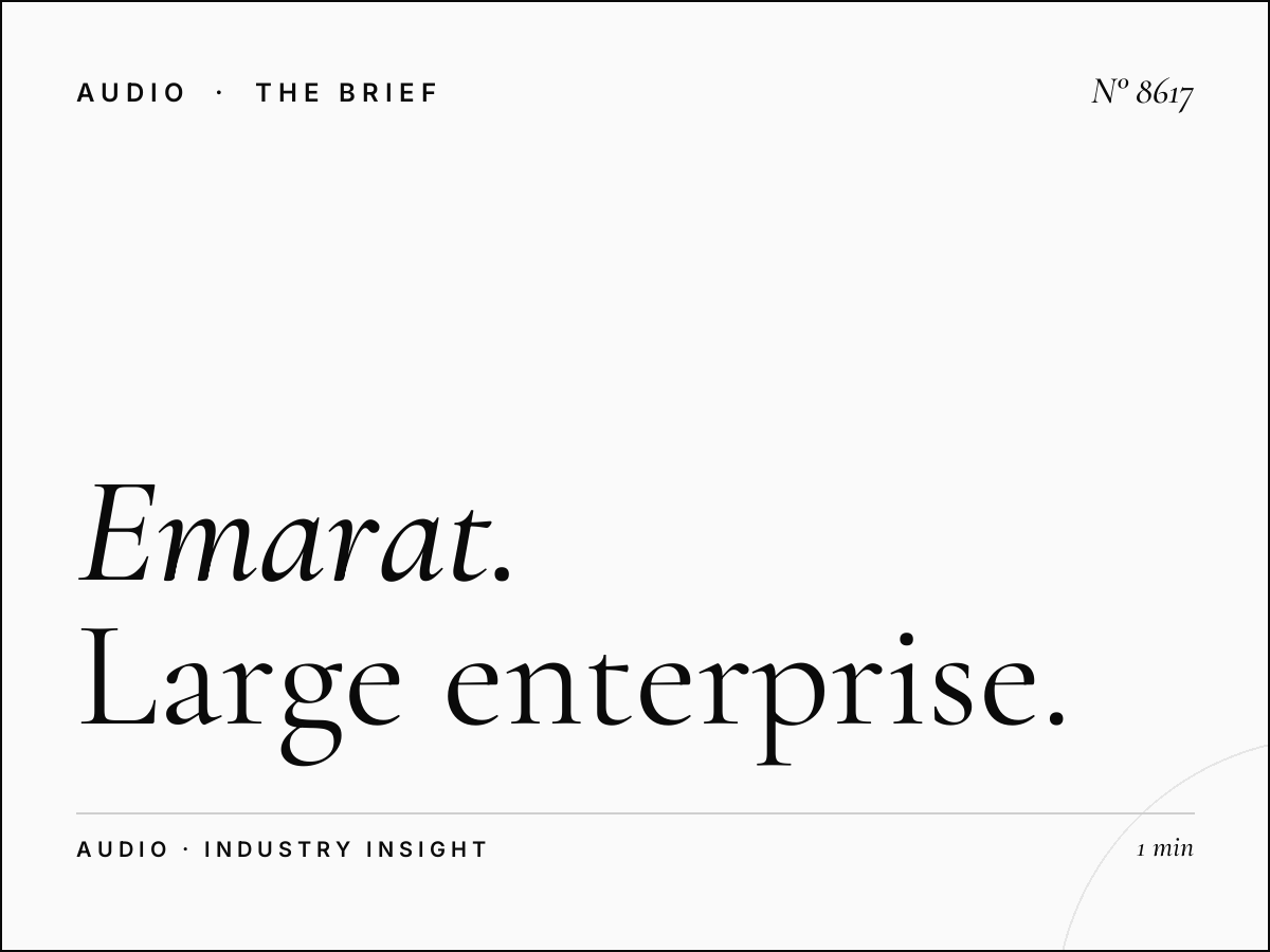 Emarat FM Corporate: Large Enterprise Arabic Marketing