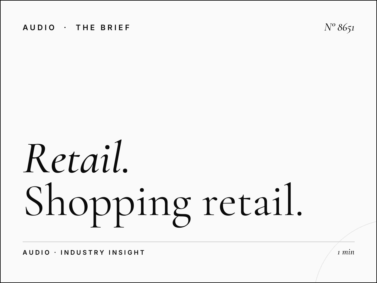 Retail Brands Gold: Shopping Retail Radio Advertising
