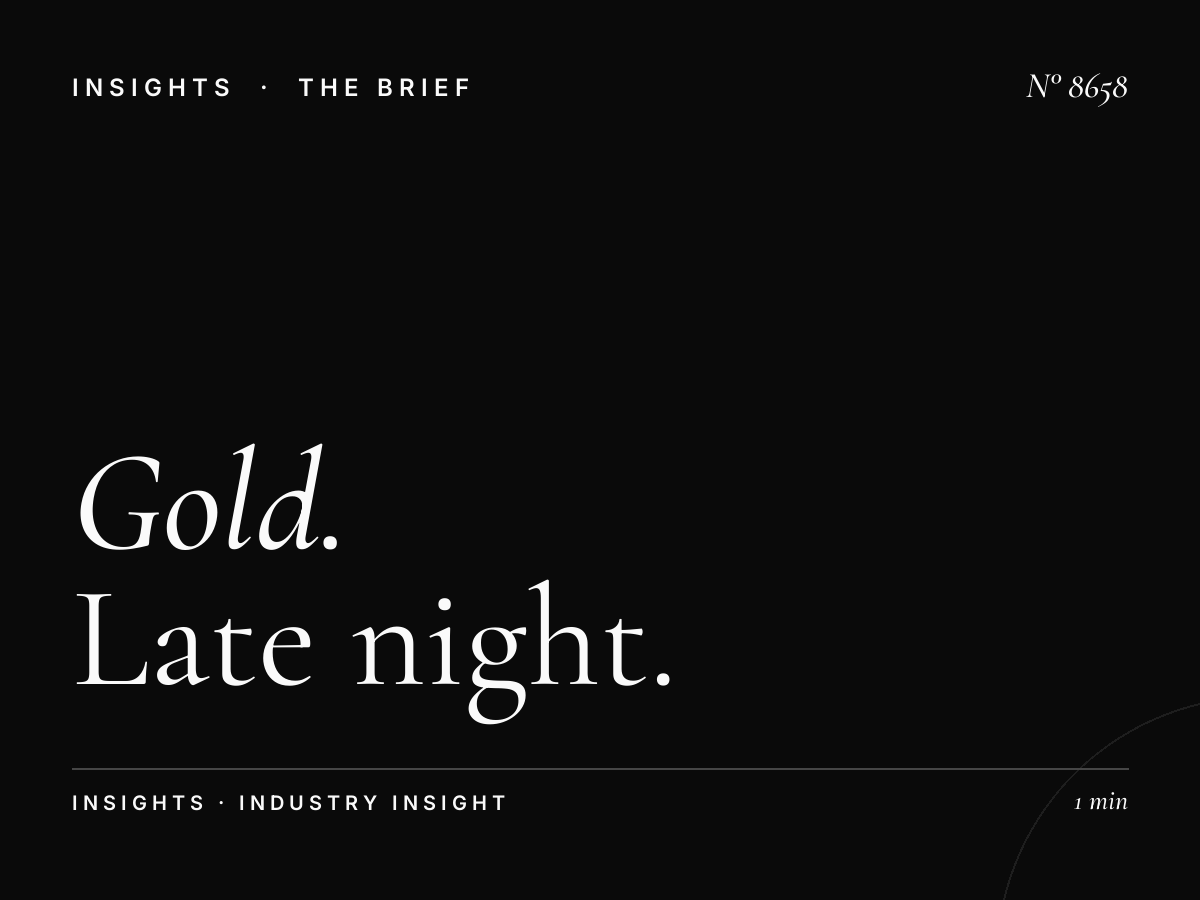 Gold Night Show: Late Night Classic Hits Programming