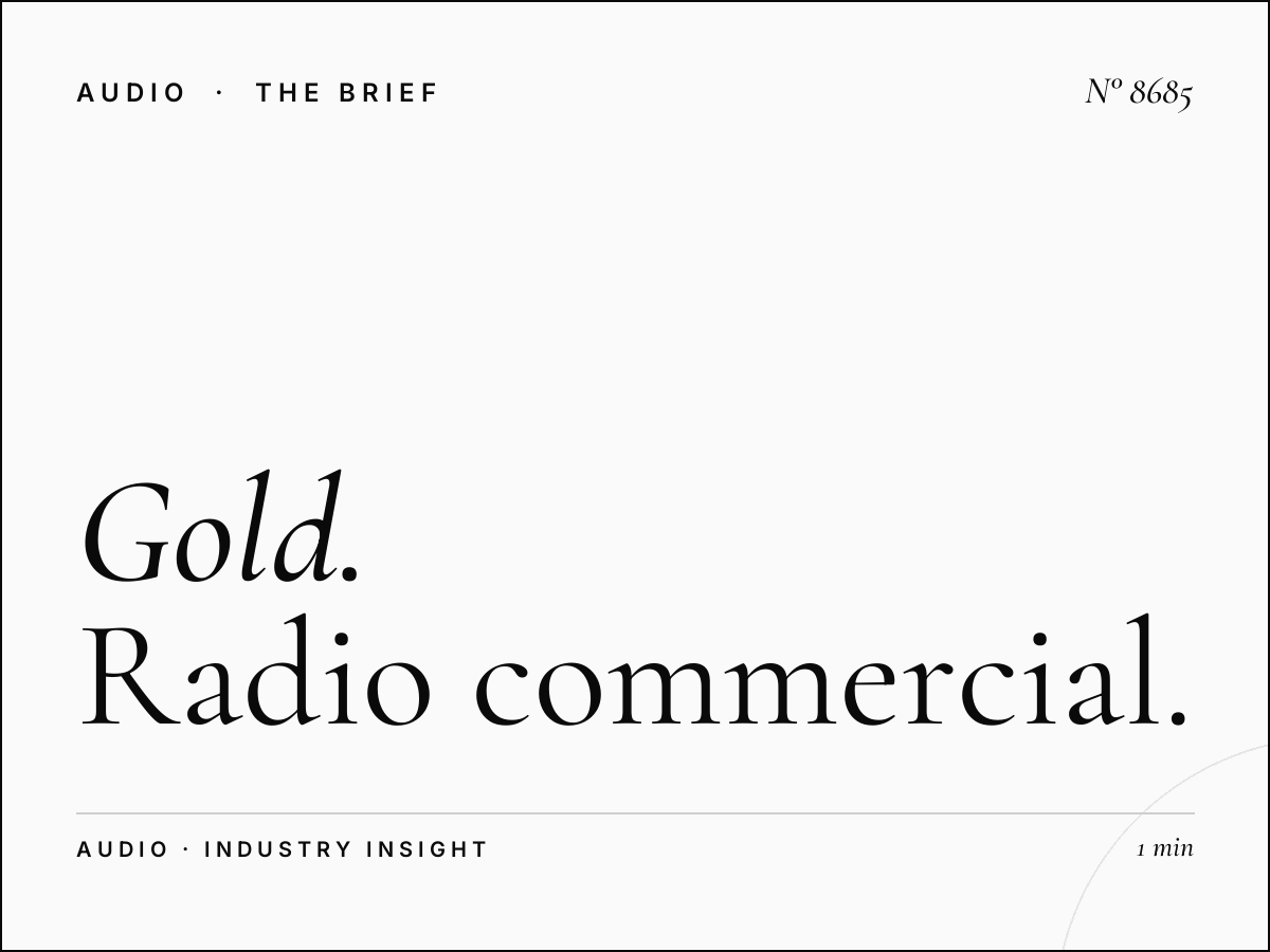 Gold Creative Production: Radio Commercial Creation