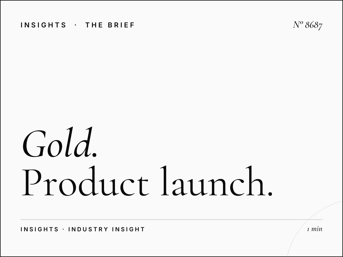 Gold Launch Campaign: Product Launch Classic Hits