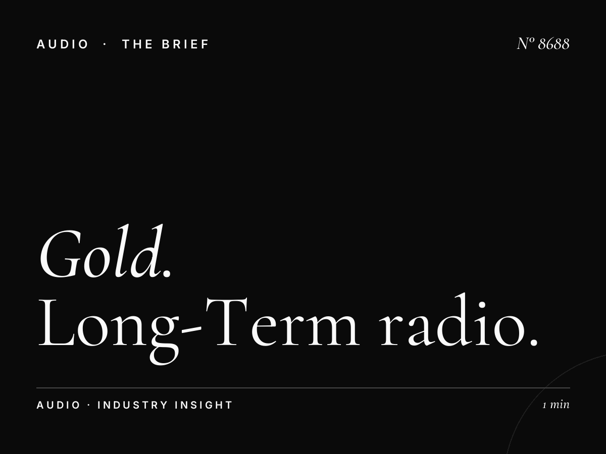 Gold Brand Partnership: Long-Term Radio Partnership
