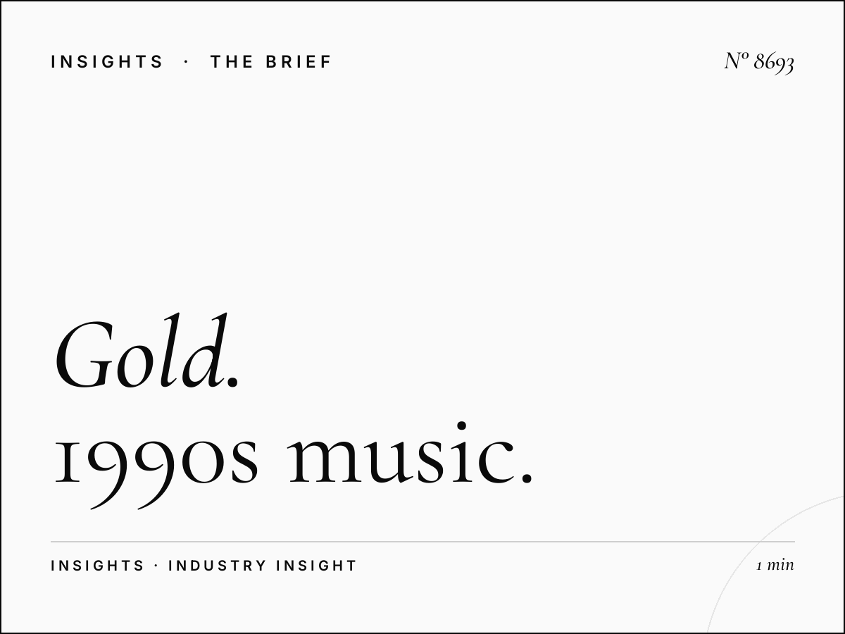 Gold 90s Hits: 1990s Music Programming Block