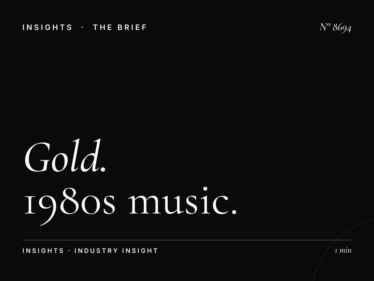 Gold 80s Hits: 1980s Music Programming Block