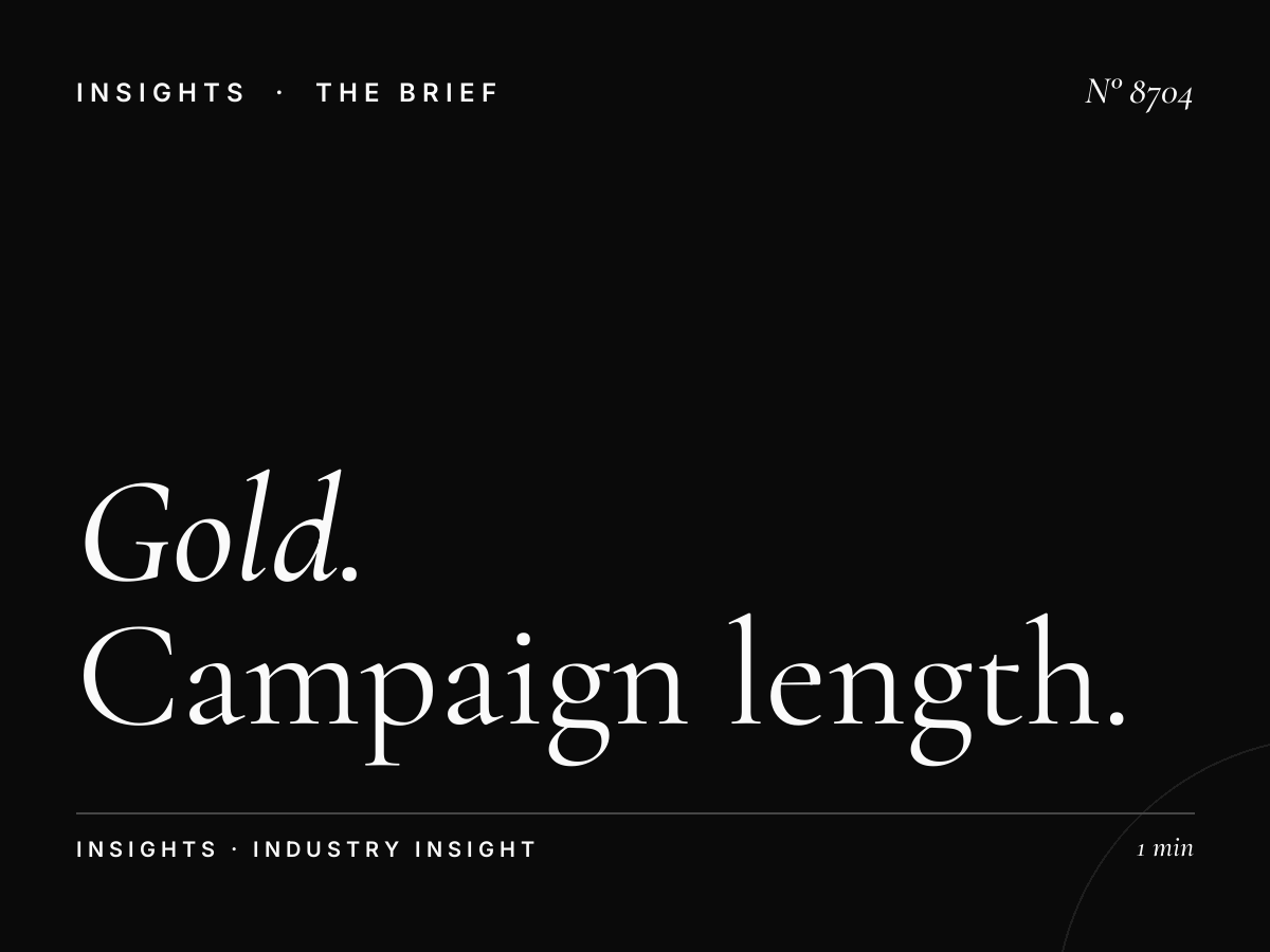 Gold Duration: Campaign Length Options Planning
