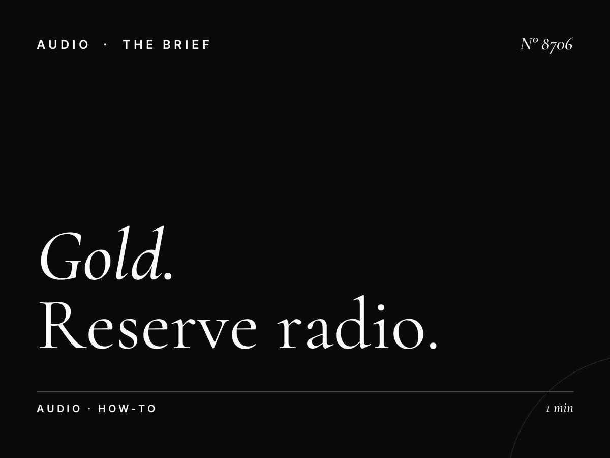 Gold Booking: How to Reserve Radio Advertising