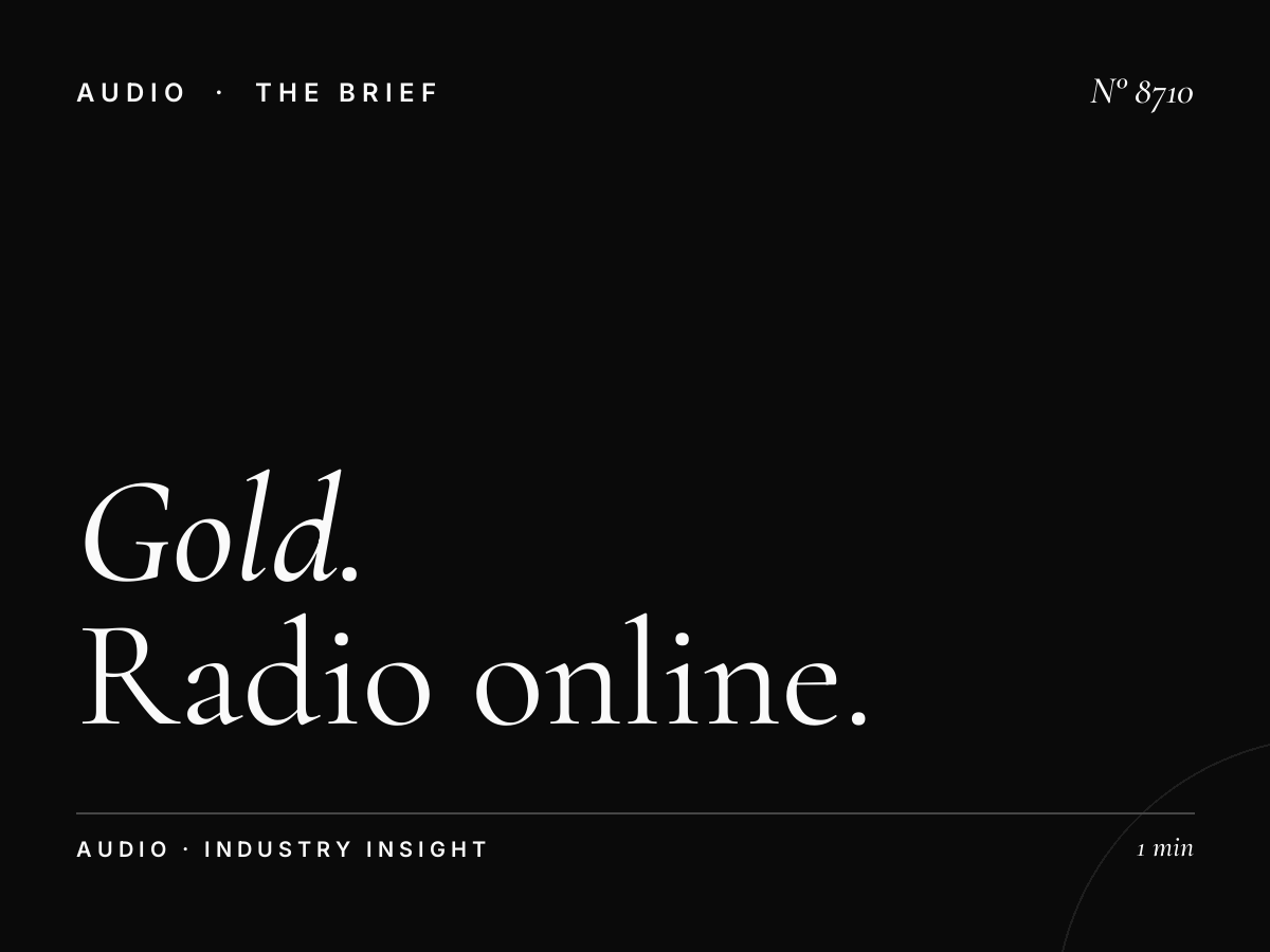Gold Digital Integration: Radio Online Marketing Mix