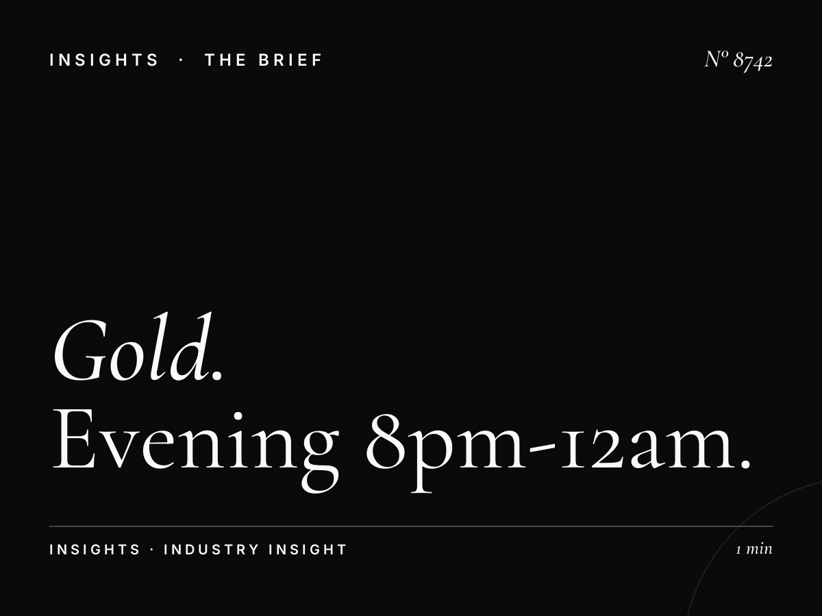 Gold Late Night: Evening 8PM-12AM Classic Hits