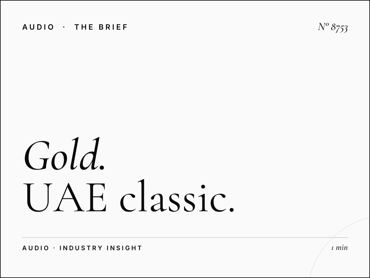 Gold Market Share: UAE Classic Hits Radio Landscape