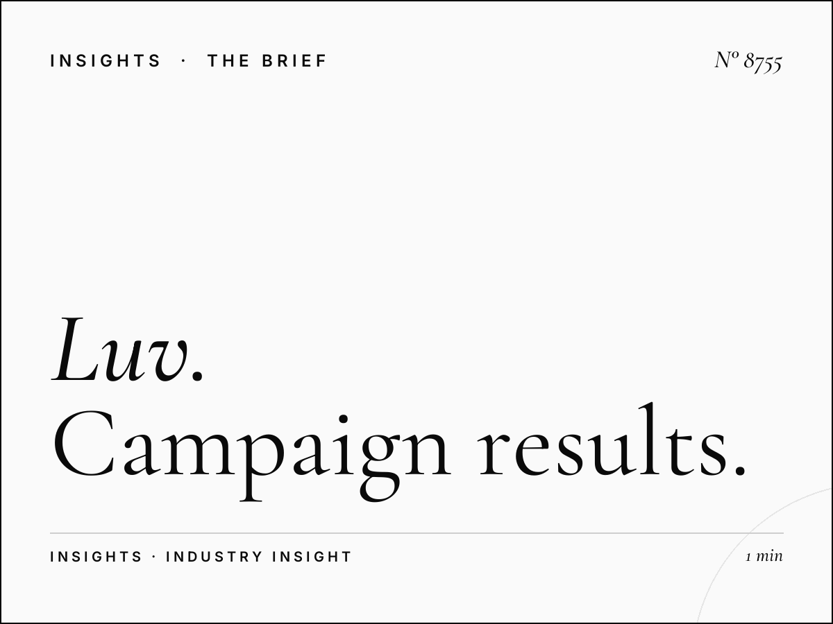 Luv Effectiveness: Campaign Results Analysis