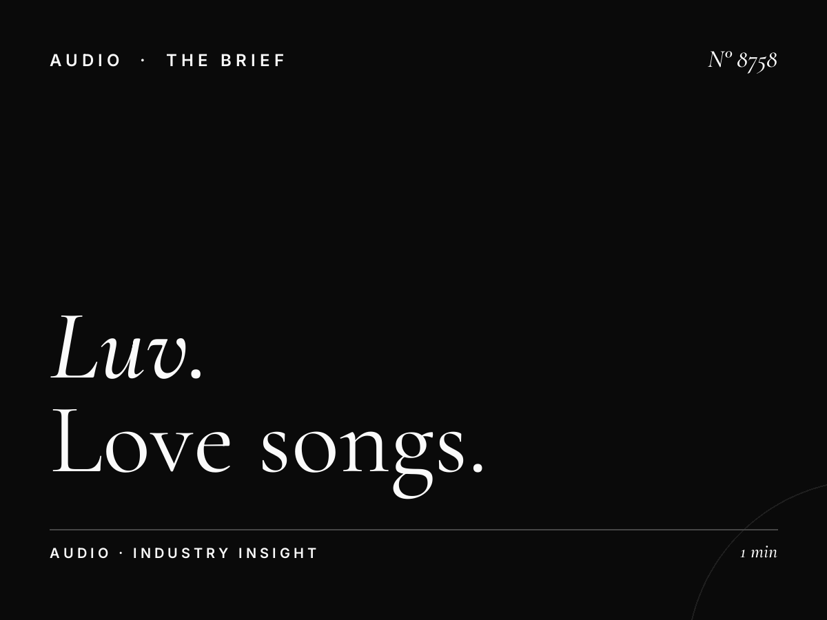 Luv Campaign Strategy: Love Songs Radio Planning