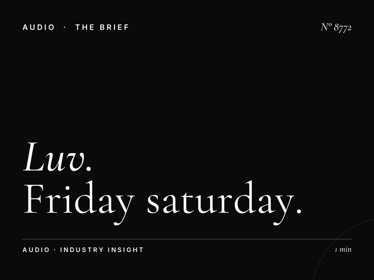 Luv Weekend: Friday Saturday Romantic Programming – The Ultimate Radio Advertising Opportunity for Love-Focused Brands