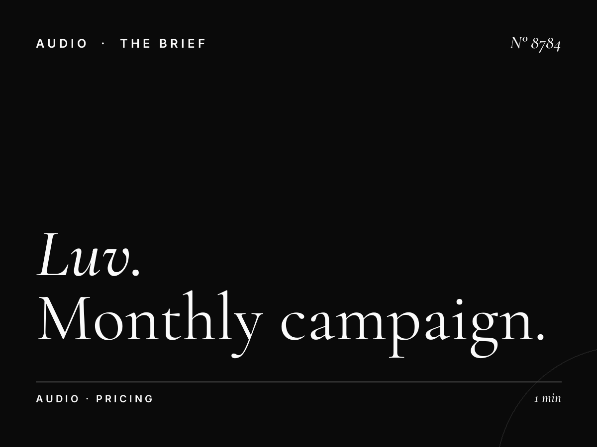 Luv Radio Advertising Rates: Monthly Campaign Pricing