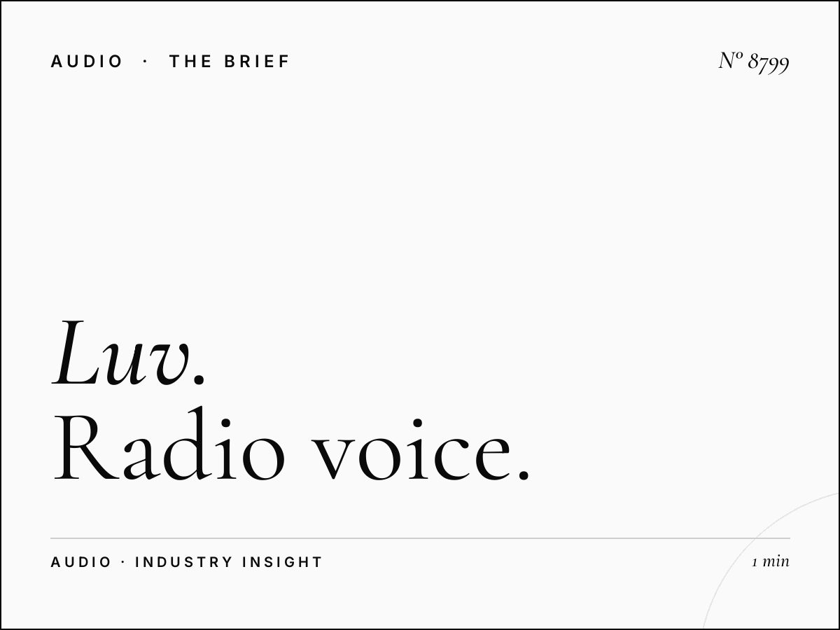 Luv Voice Over: Radio Voice Talent Options