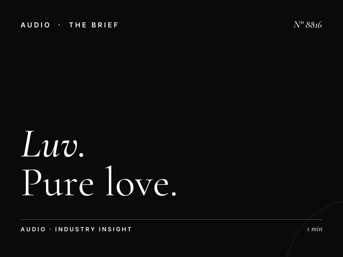 Luv Radio Format: Pure Love Songs Programming