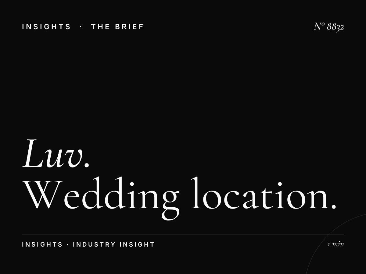 Luv Wedding Venues: Wedding Location Marketing