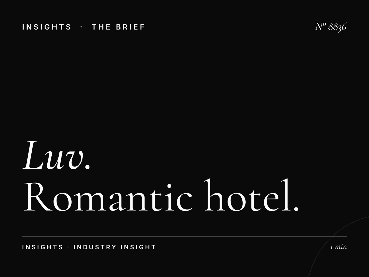Luv Hotel Packages: Romantic Hotel Stay Marketing