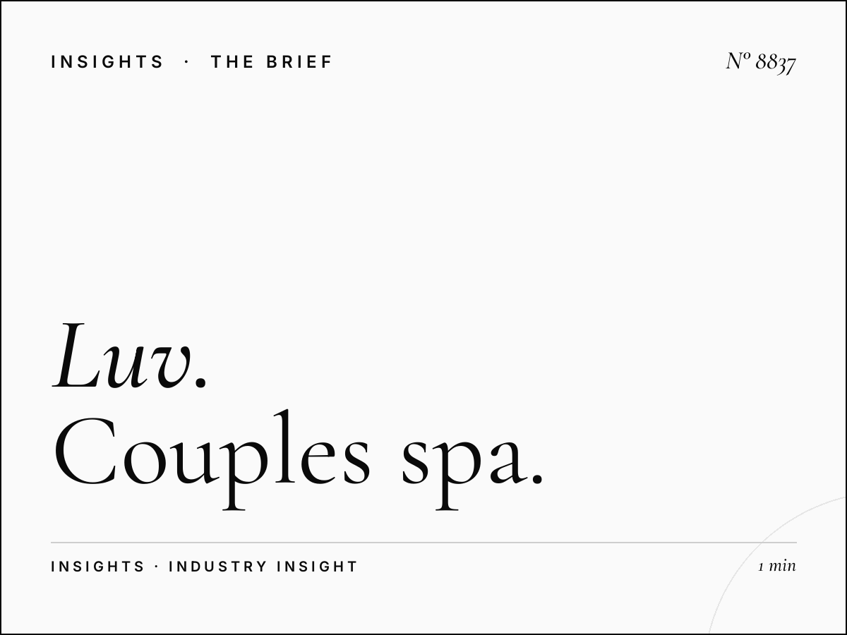 Luv Spa Services: Couples Spa Advertising That Drives Romance and Revenue