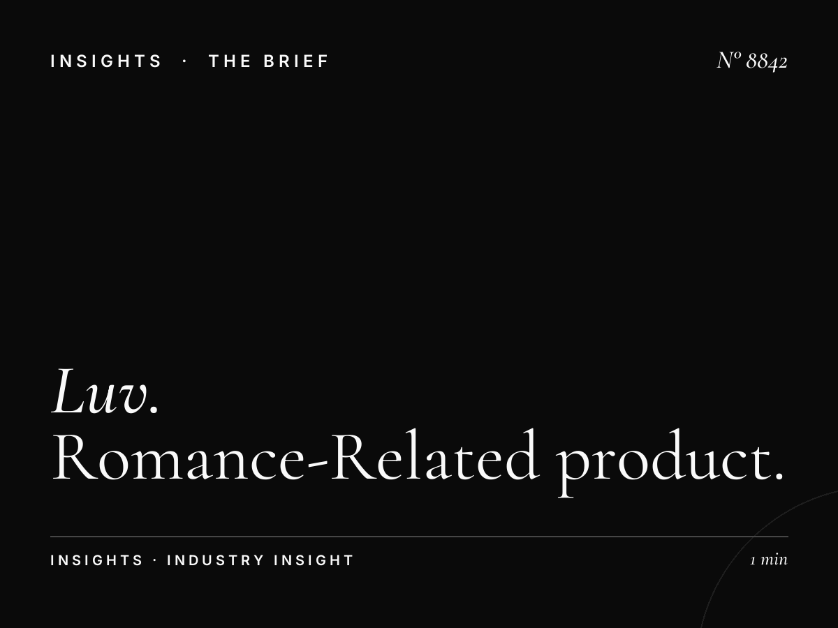 Luv Romantic Products: Romance-Related Product Advertising