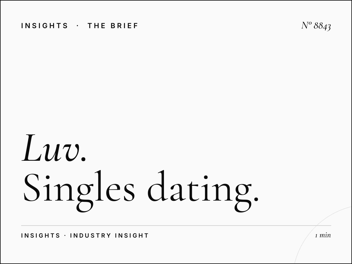 Luv Dating Audience: Singles Dating Marketing