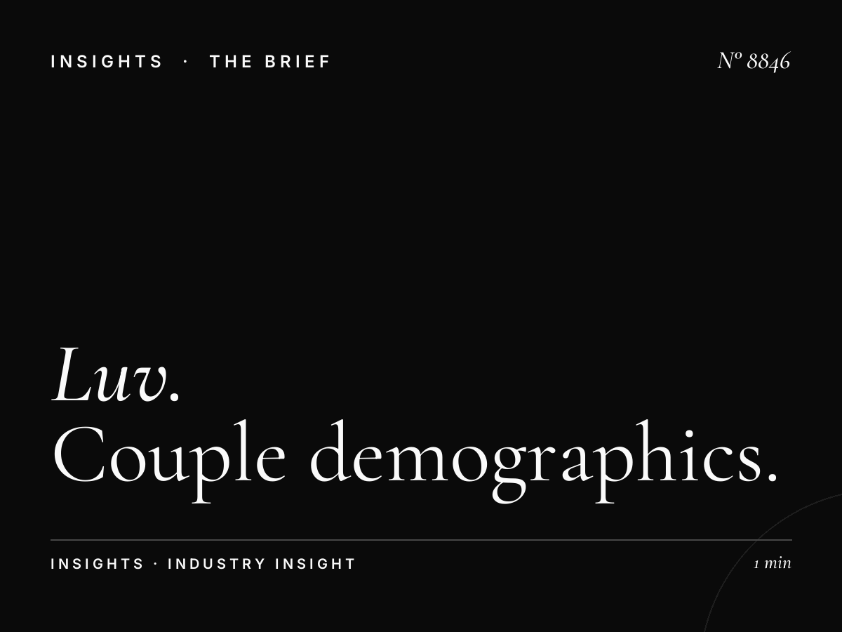 Luv Couples Targeting: Couple Demographics Marketing