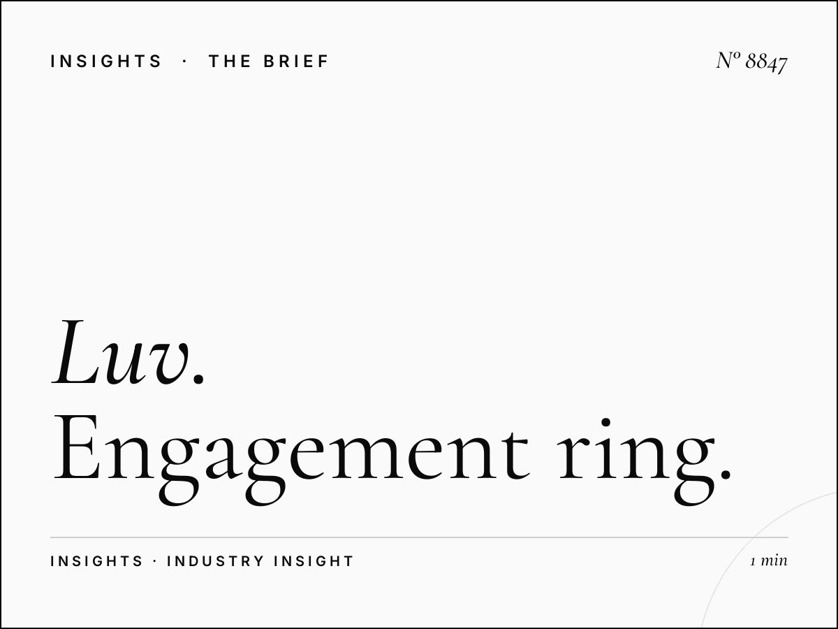 Luv Engagement Season: Engagement Ring Advertising Strategies That Convert