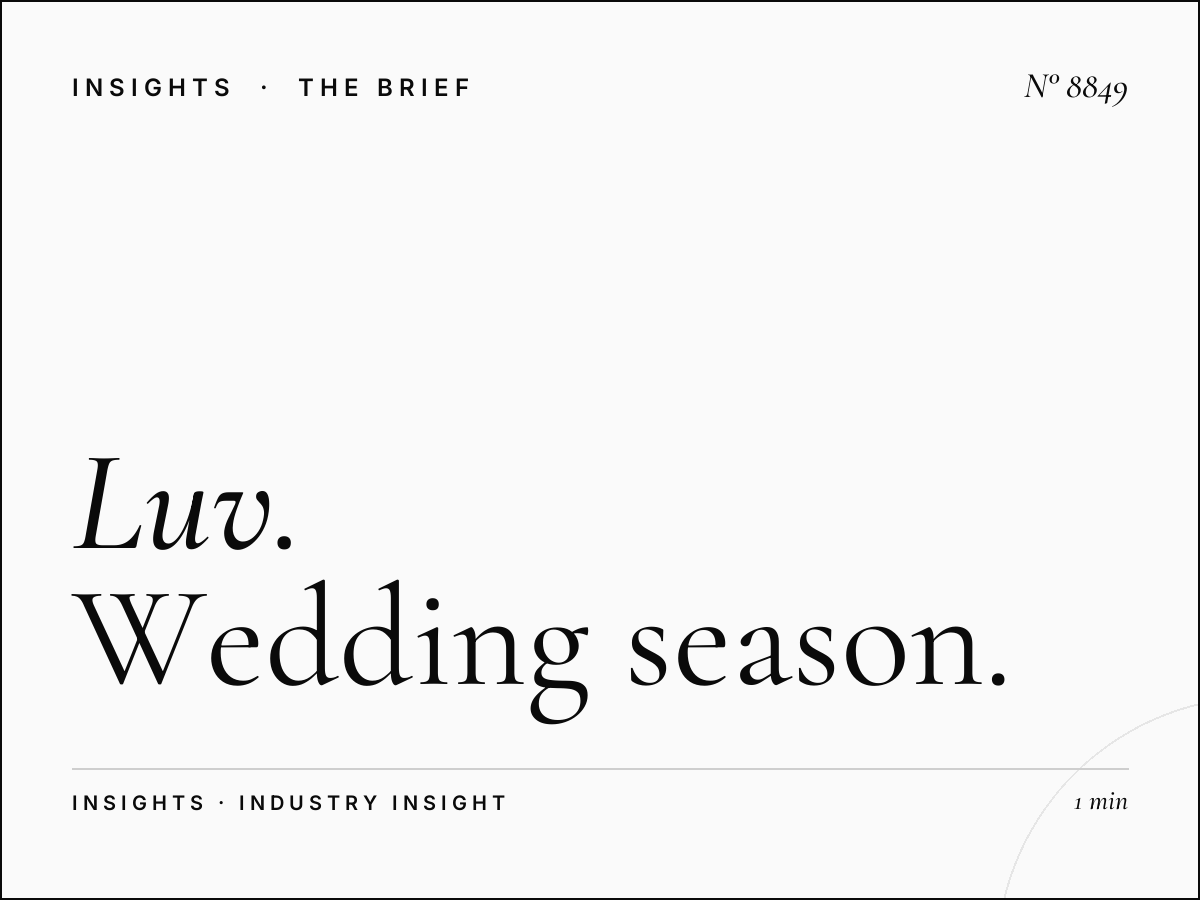 Luv Wedding Season: Wedding Season Advertising