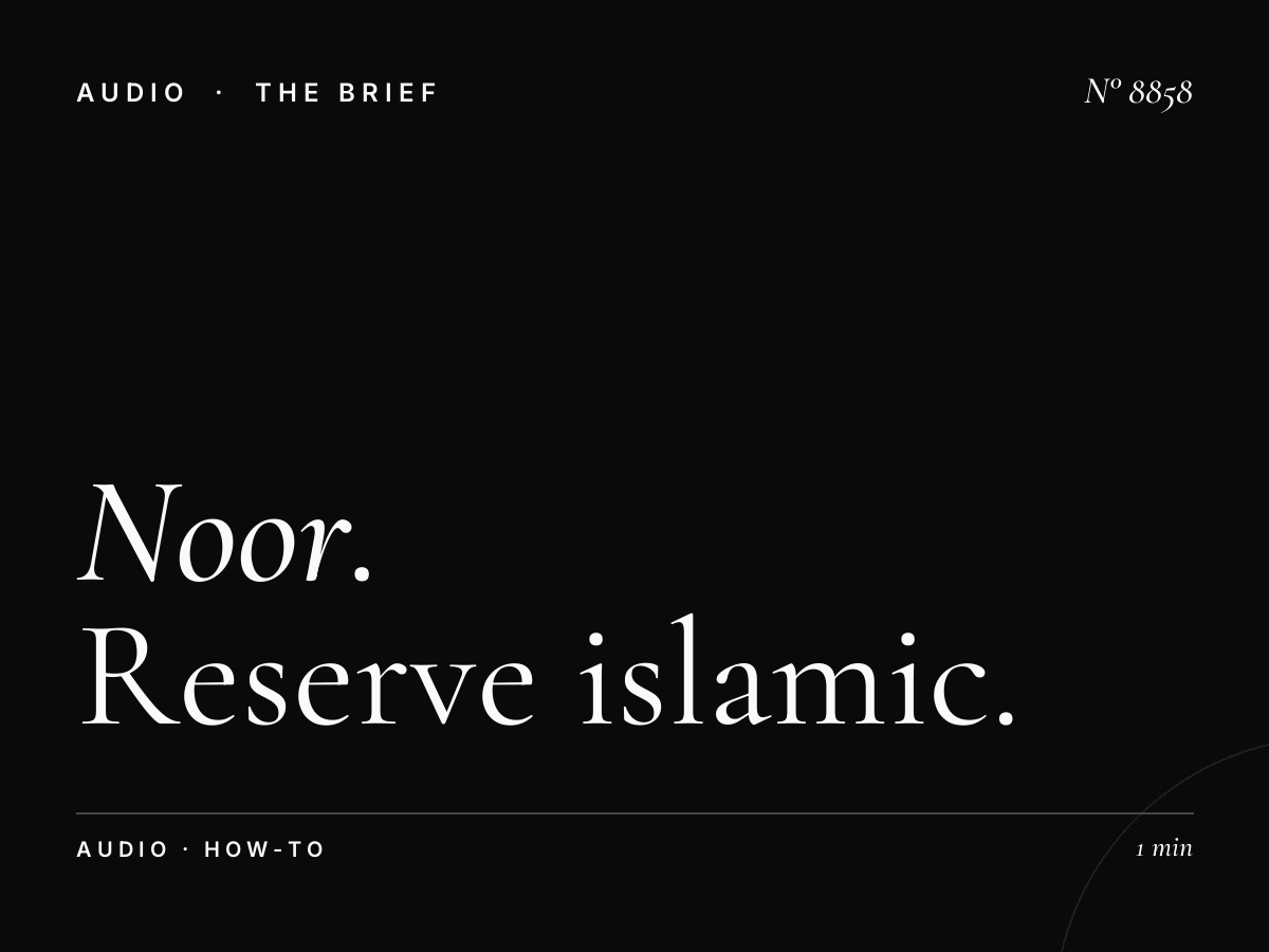 Noor Dubai Booking: How to Reserve Islamic Radio Advertising