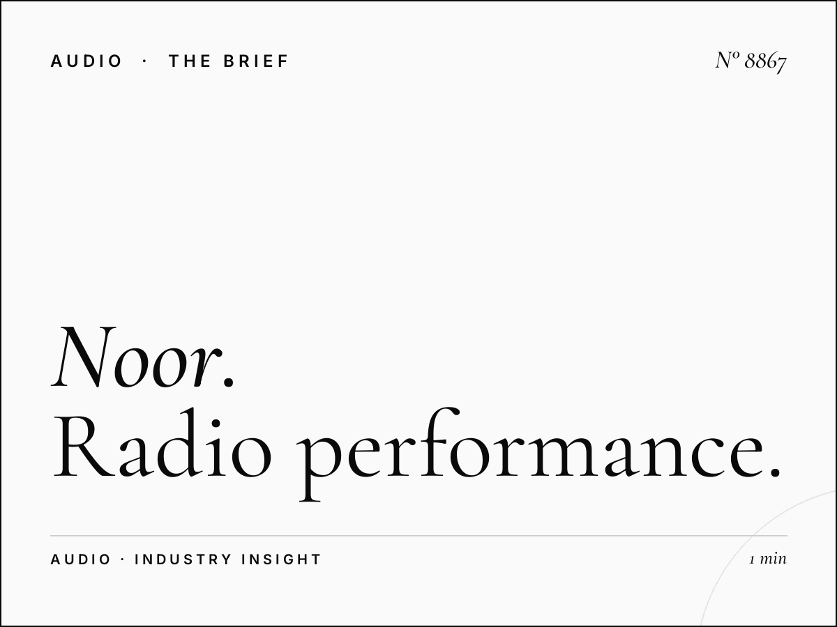 Noor Dubai ROI: Radio Performance Measurement