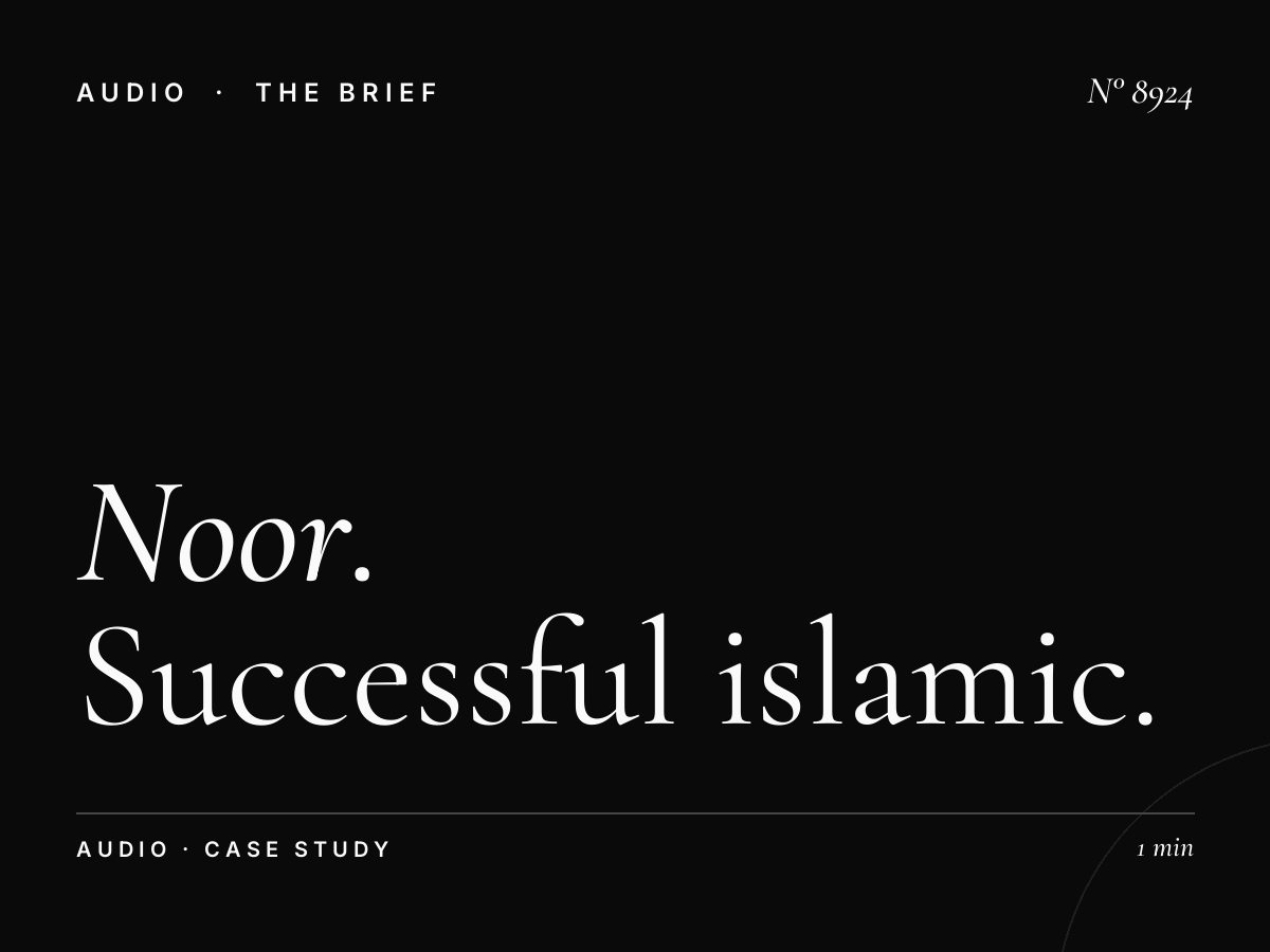 Noor Dubai Case Studies: Successful Islamic Radio Campaigns