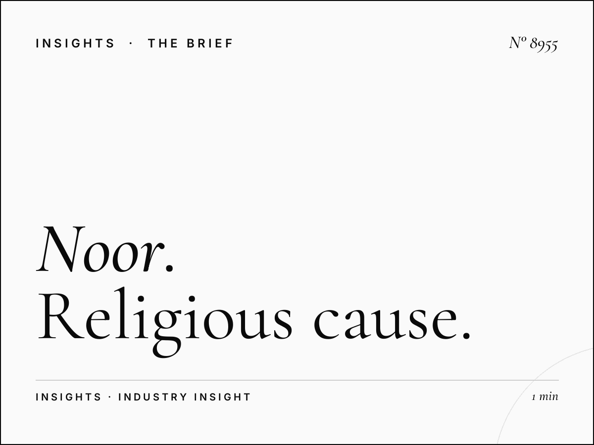 Noor Dubai Islamic Causes: Religious Cause Marketing That Transforms Brands and Communities