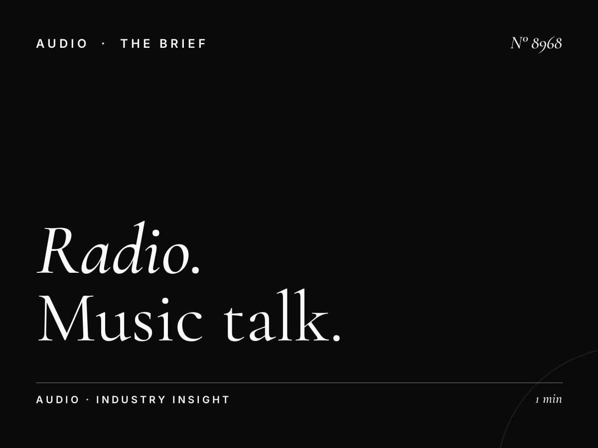 Radio 1 Radio Format: Music Talk Programming