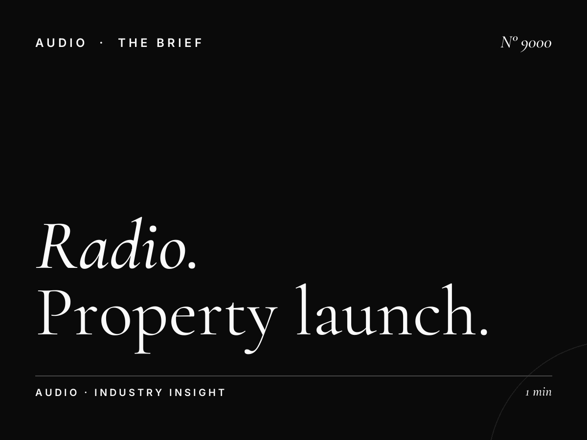 Radio 1 Real Estate Developers: Property Launch