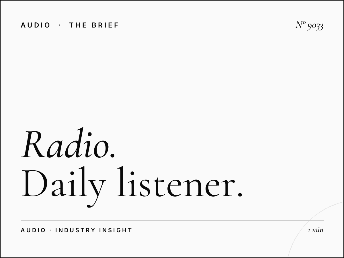 Radio 4 89.1 Reach: Daily Listener Impressions UAE
