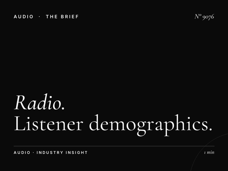 Radio 4 Target Audience: Radio Listener Demographics