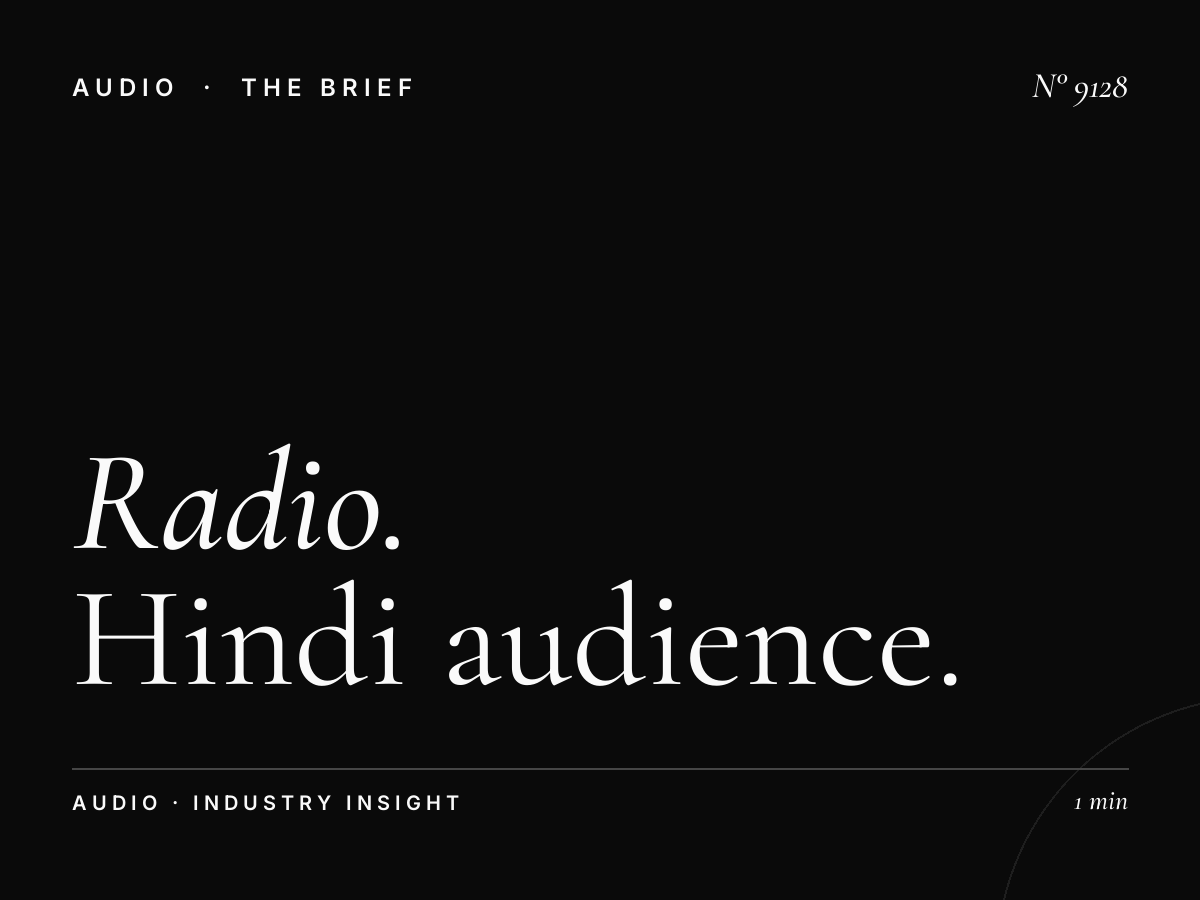 Radio Kadak Listener Profile: Hindi Audience Analysis