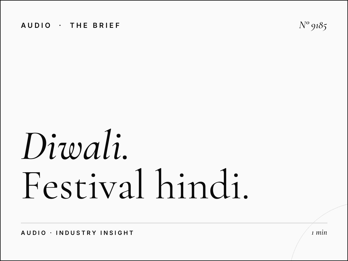 Diwali Radio Kadak: Festival Hindi Radio Advertising