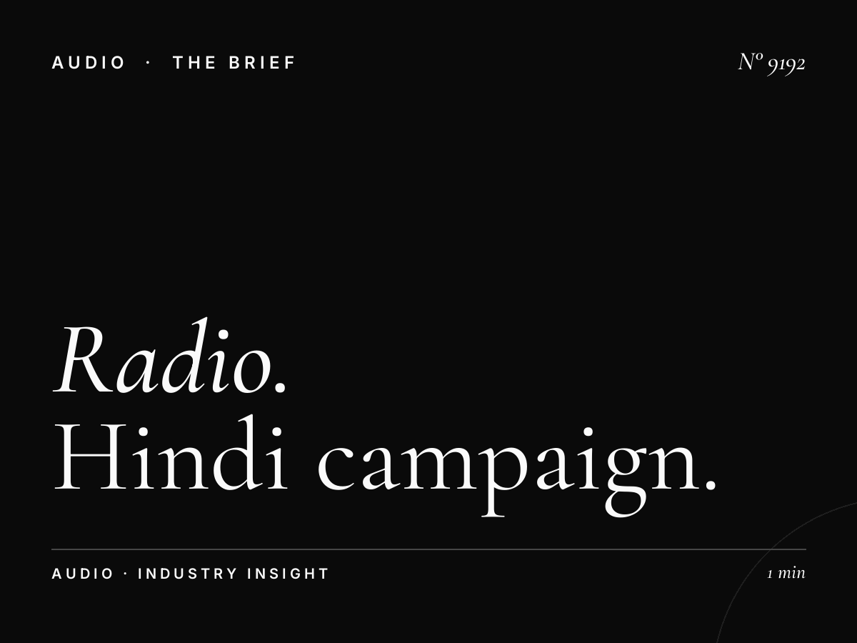 Radio Kadak Advertising Strategy: Hindi Campaign Implementation