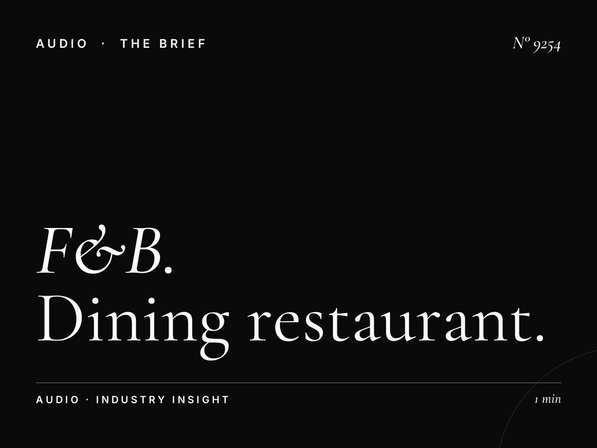 F&B Restaurants Radio Shoma: Dining Restaurant Marketing
