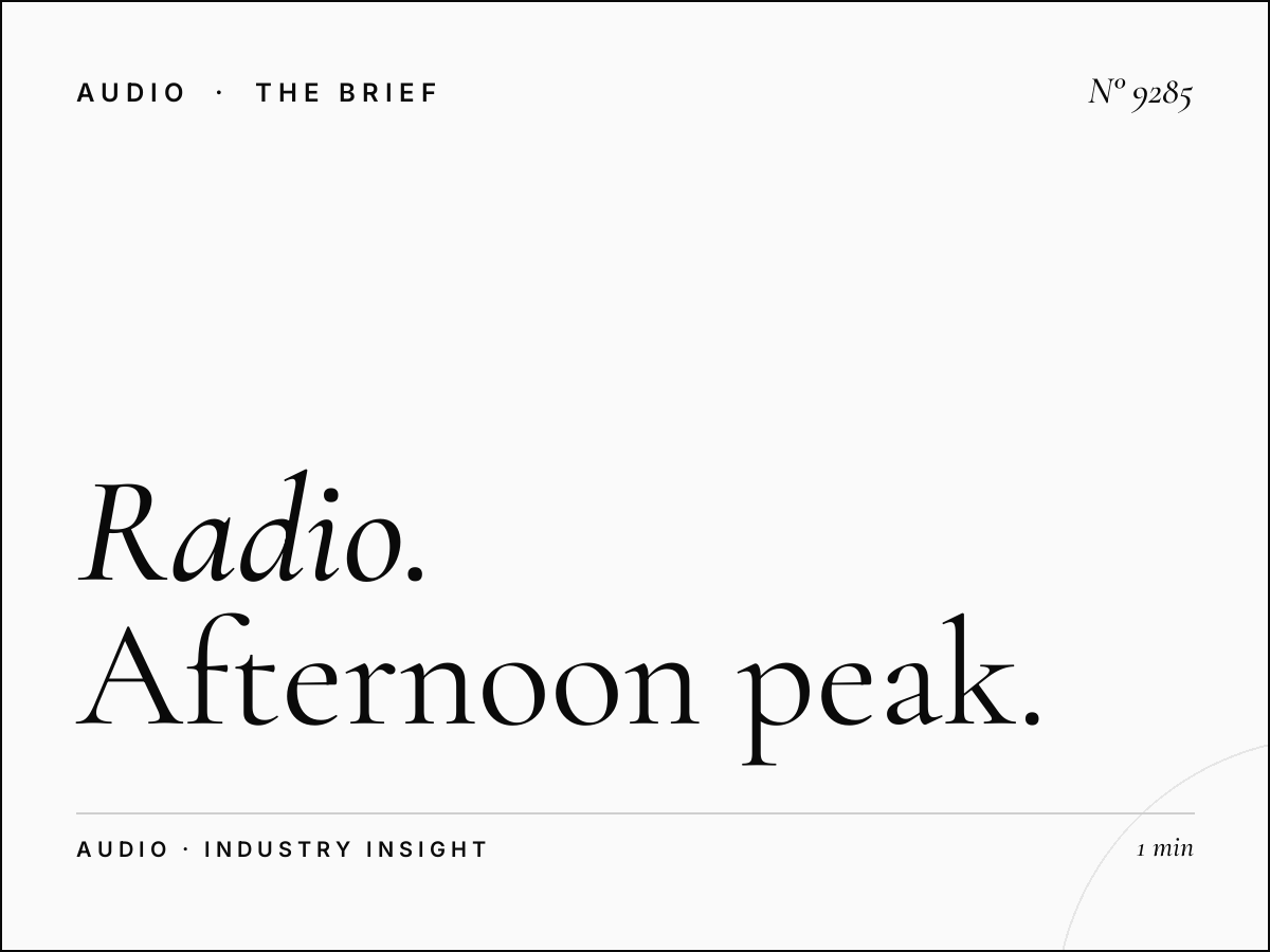 Radio Shoma Evening Commute: Afternoon Peak Hours