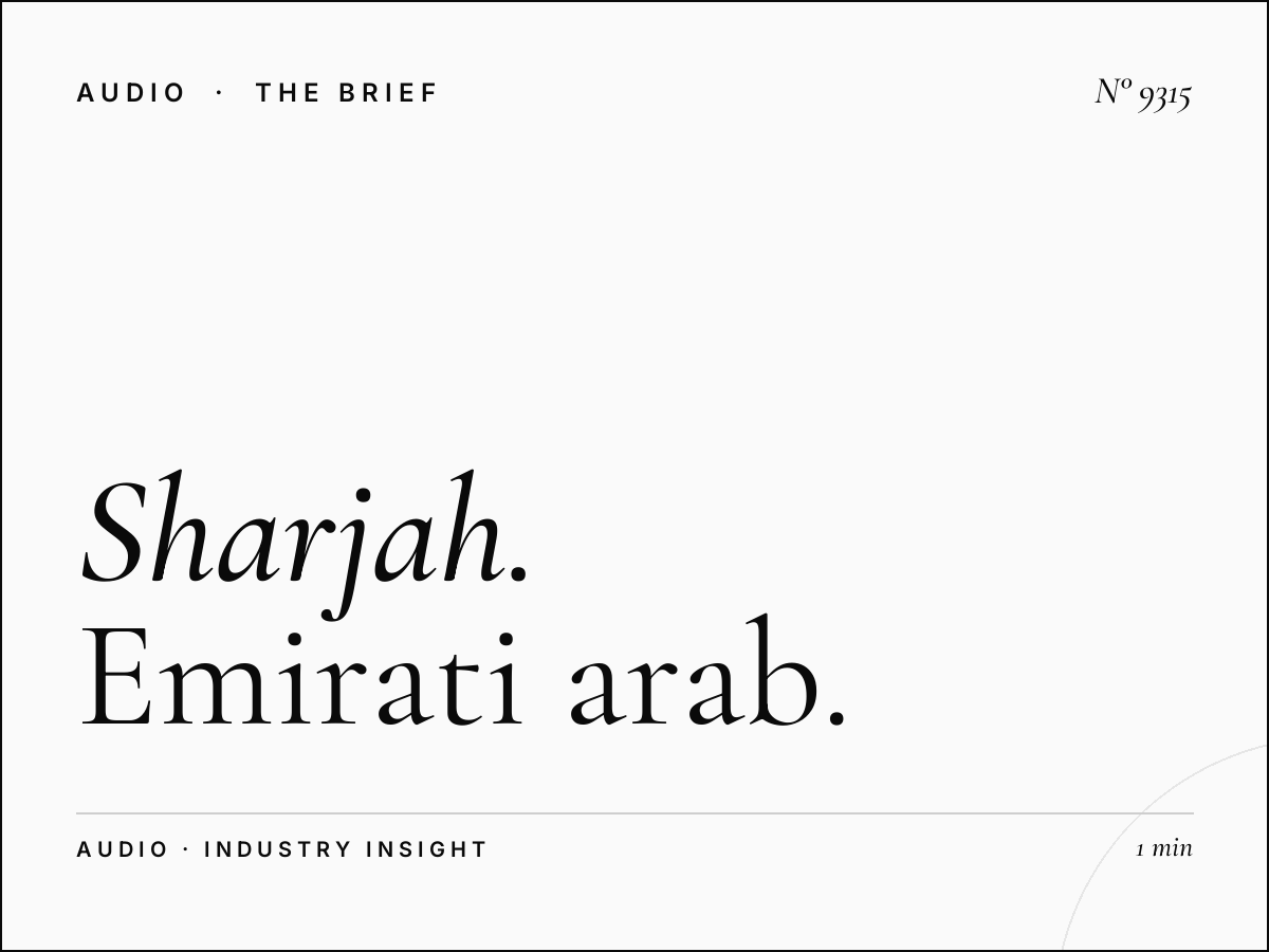 Sharjah FM Demographics: Sharjah Emirati Arab Expat Market